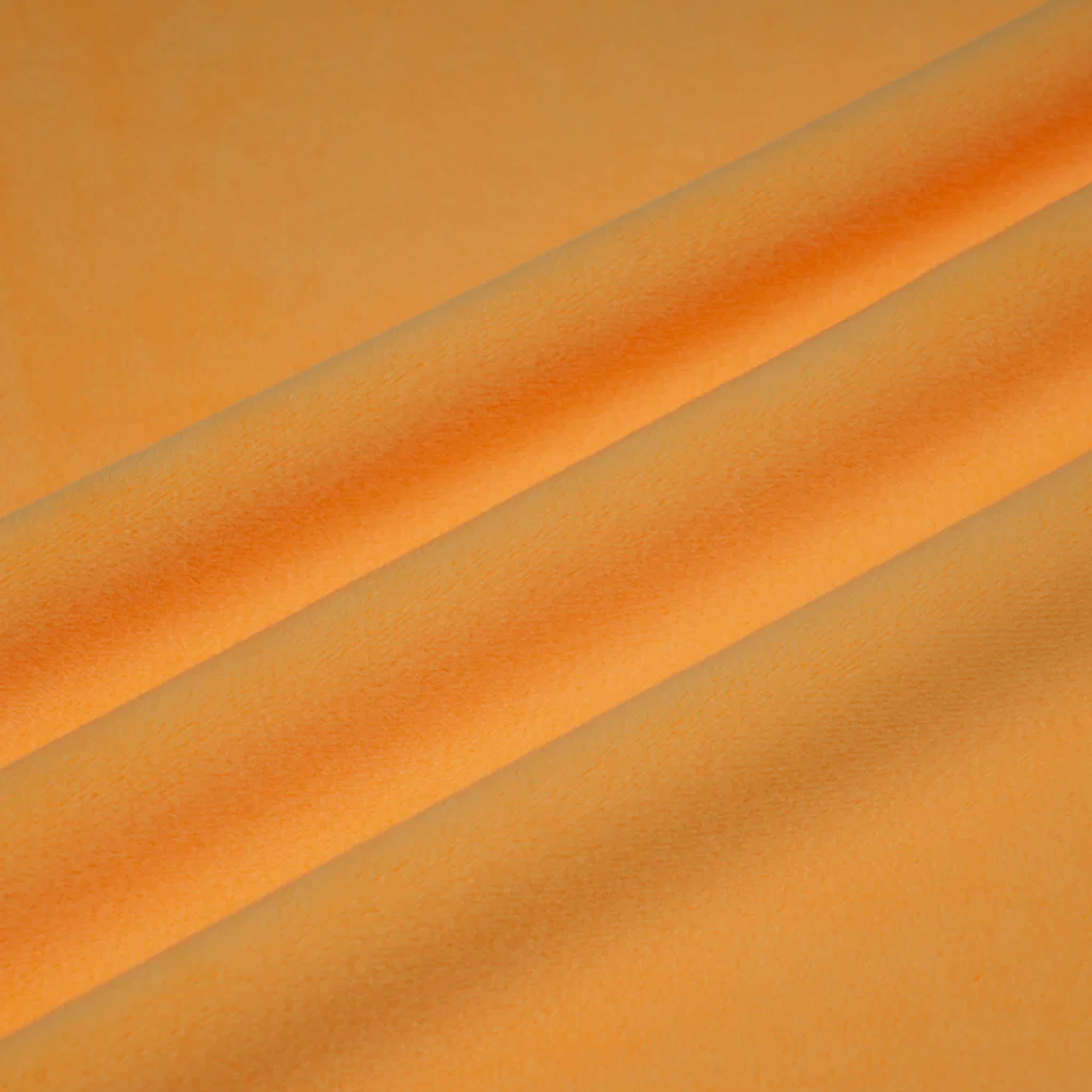 1 mm Plush Fabric - A Series - A084 - Yellow