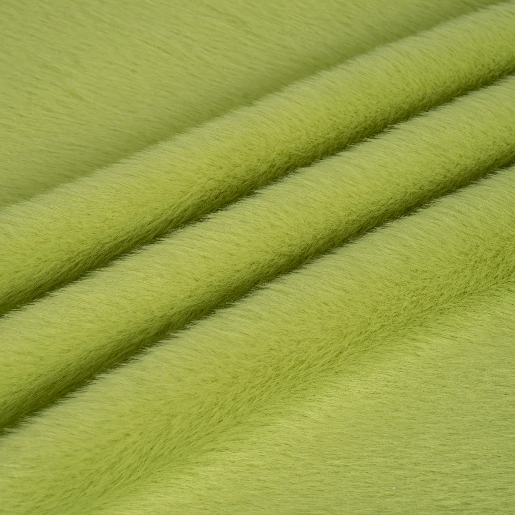 8-12 mm Plush Fabric - XJD Series - XJD-002 - Green