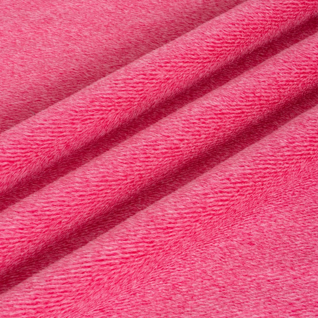 5 mm Plush Fabric - SLRS5 Series - SLRS5-001 - Red